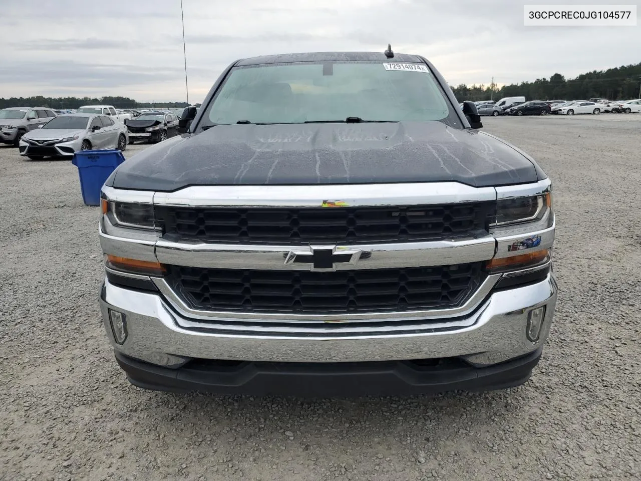 2018 Chevrolet Silverado C1500 Lt VIN: 3GCPCREC0JG104577 Lot: 72914074