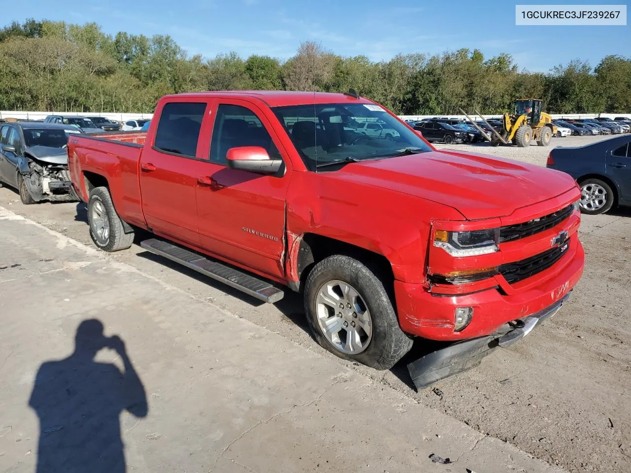 2018 Chevrolet Silverado K1500 Lt VIN: 1GCUKREC3JF239267 Lot: 72982304