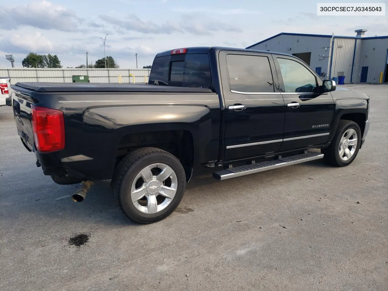 2018 Chevrolet Silverado C1500 Ltz VIN: 3GCPCSEC7JG345043 Lot: 73004584