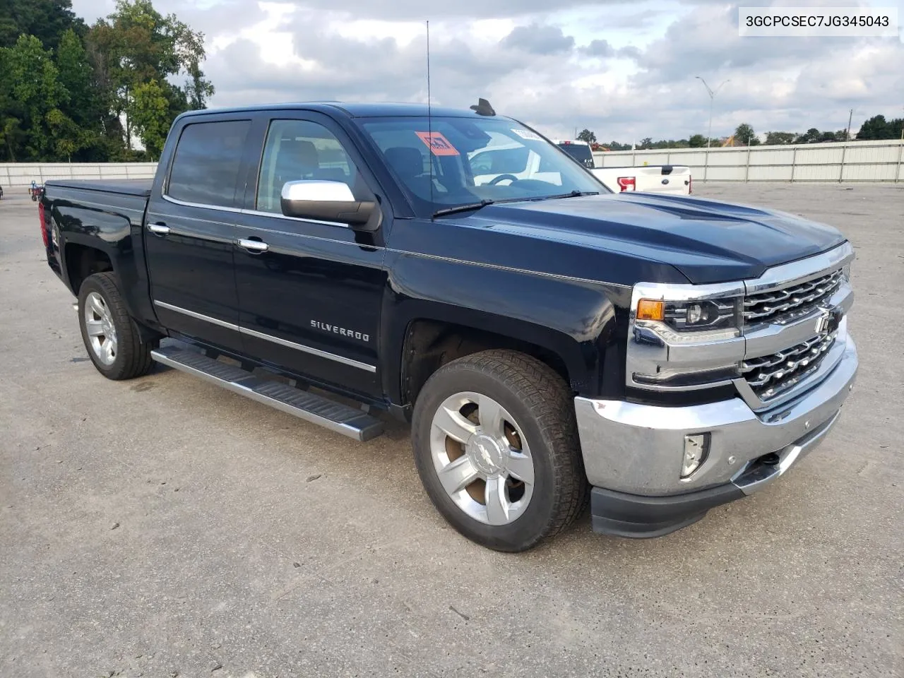 2018 Chevrolet Silverado C1500 Ltz VIN: 3GCPCSEC7JG345043 Lot: 73004584