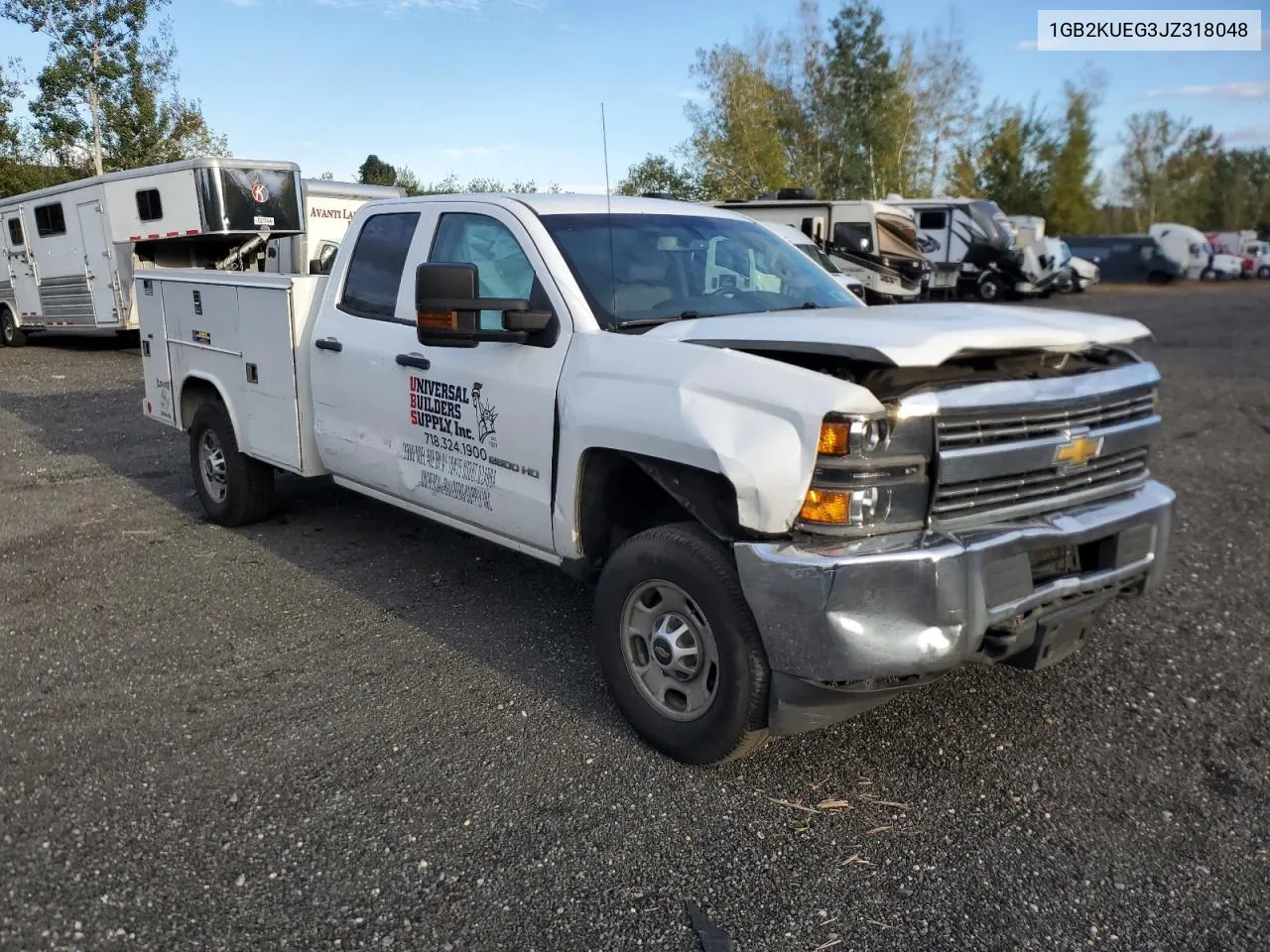 2018 Chevrolet Silverado K2500 Heavy Duty VIN: 1GB2KUEG3JZ318048 Lot: 73028574