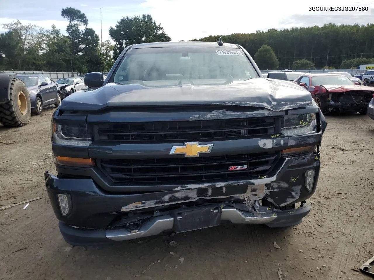 2018 Chevrolet Silverado K1500 Lt VIN: 3GCUKREC3JG207580 Lot: 73028854