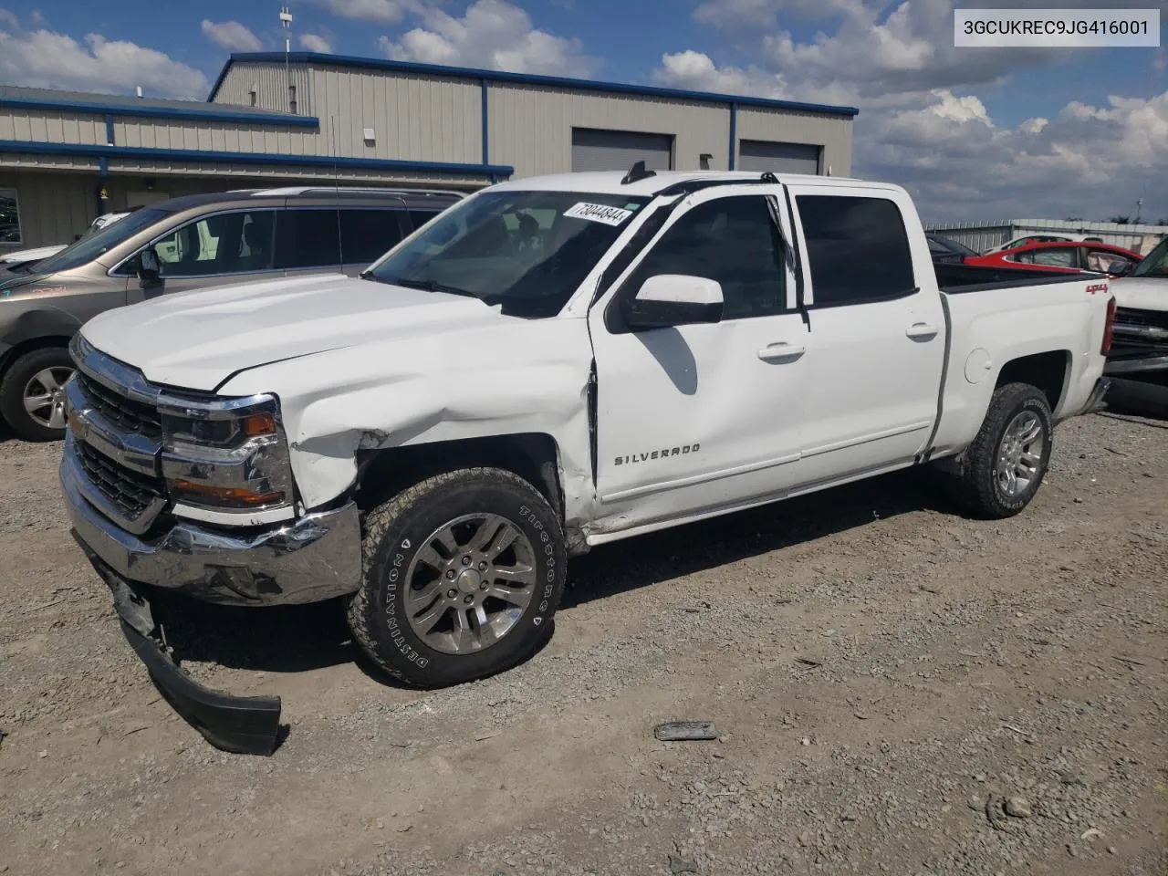 2018 Chevrolet Silverado K1500 Lt VIN: 3GCUKREC9JG416001 Lot: 73044844