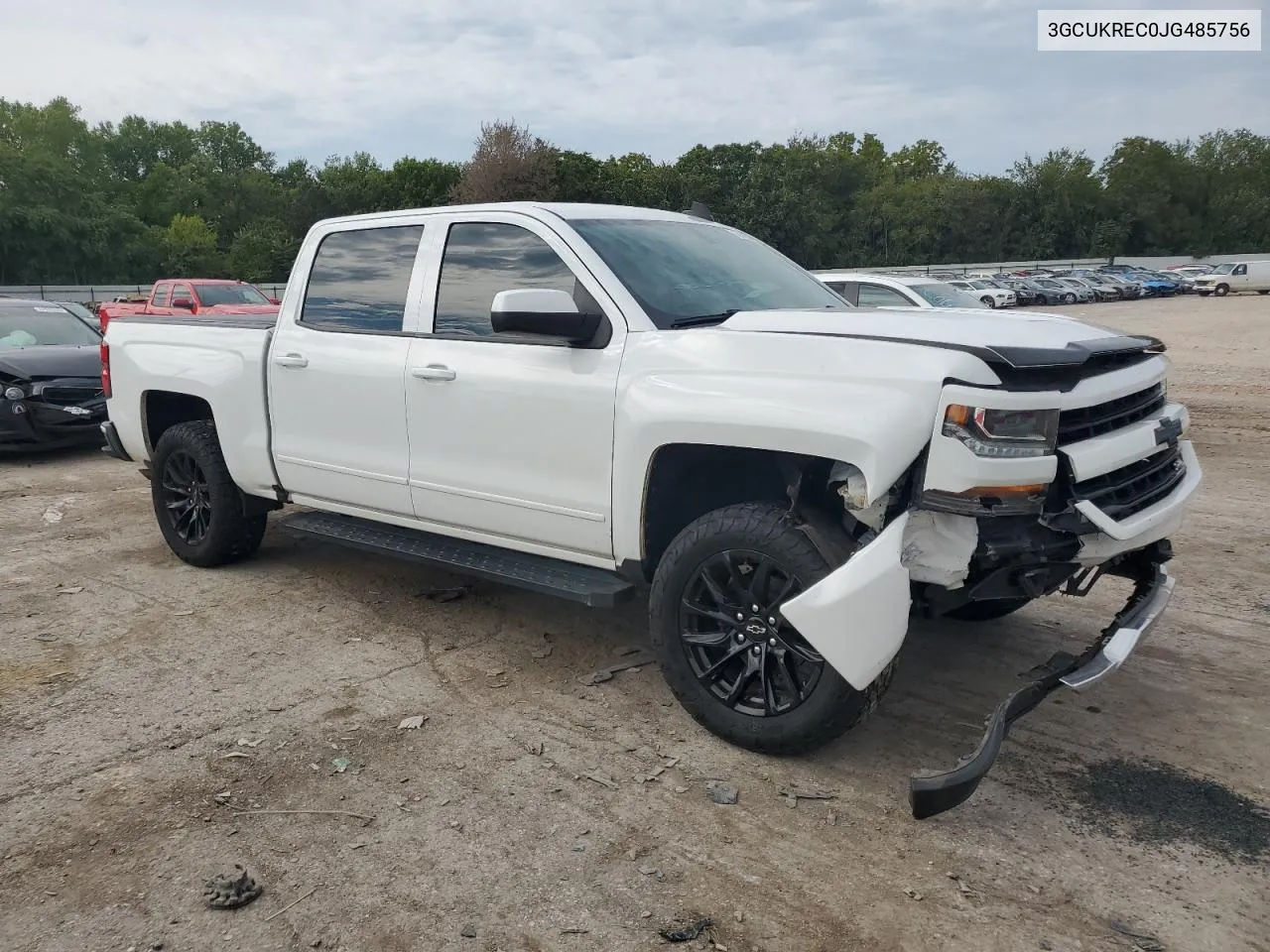 2018 Chevrolet Silverado K1500 Lt VIN: 3GCUKREC0JG485756 Lot: 73046004