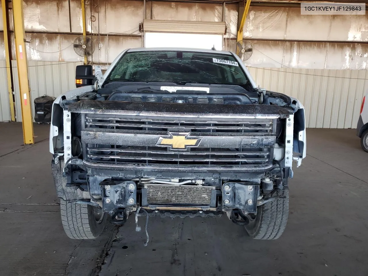 2018 Chevrolet Silverado K2500 Heavy Duty Lt VIN: 1GC1KVEY1JF129843 Lot: 73067194