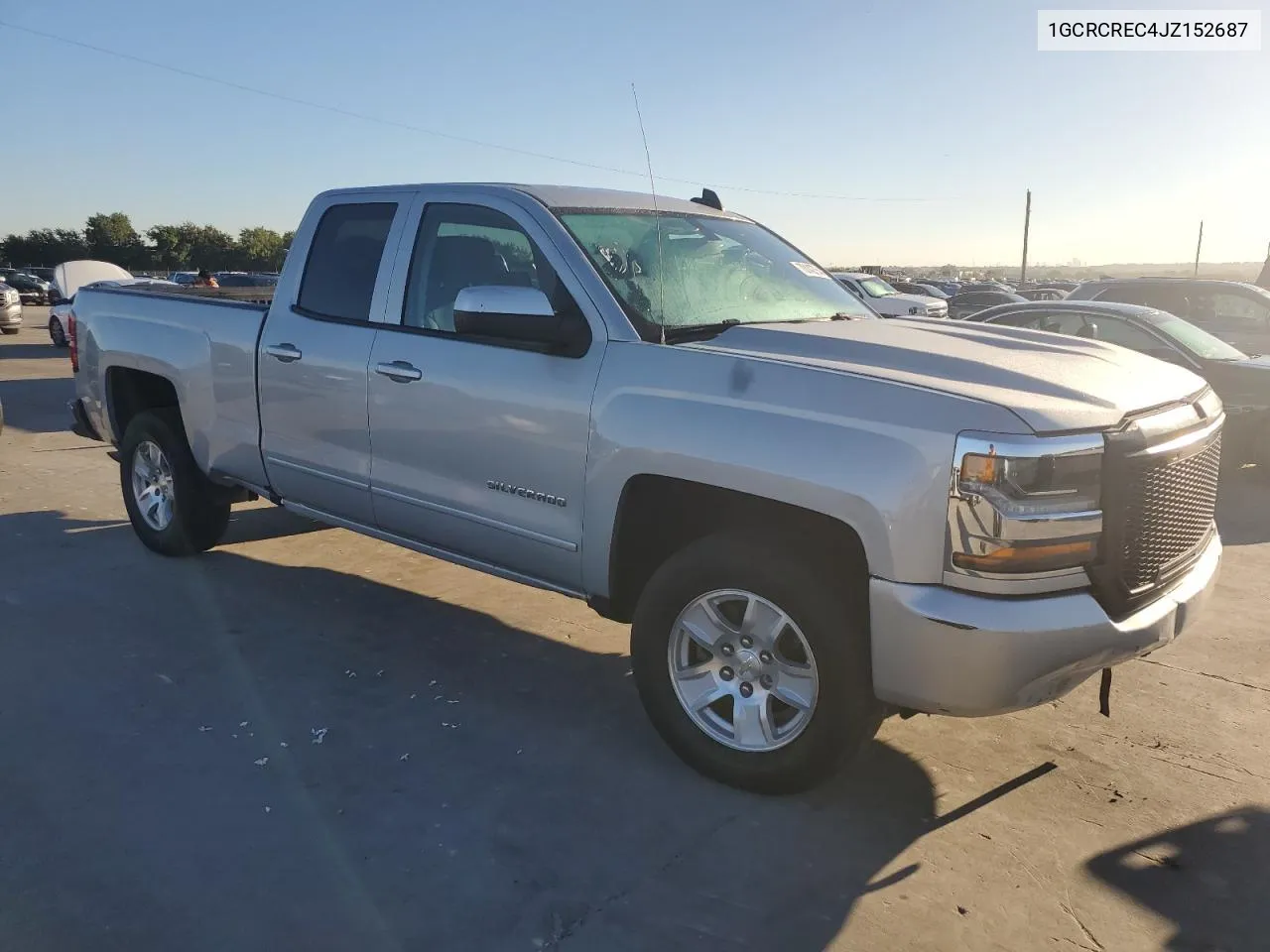 2018 Chevrolet Silverado C1500 Lt VIN: 1GCRCREC4JZ152687 Lot: 73142754