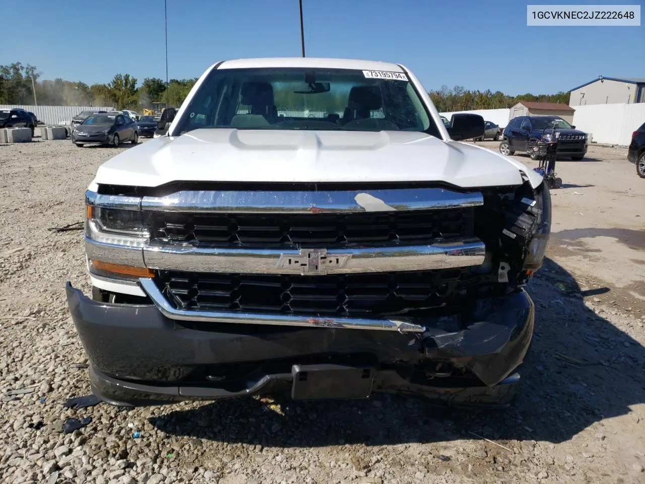 2018 Chevrolet Silverado K1500 VIN: 1GCVKNEC2JZ222648 Lot: 73195794