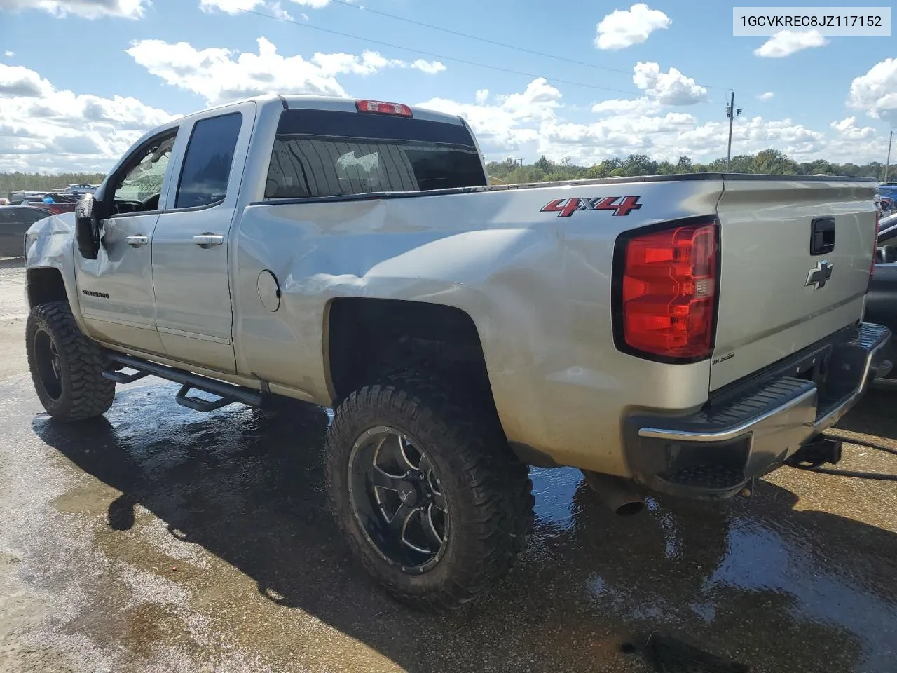 2018 Chevrolet Silverado K1500 Lt VIN: 1GCVKREC8JZ117152 Lot: 73231814