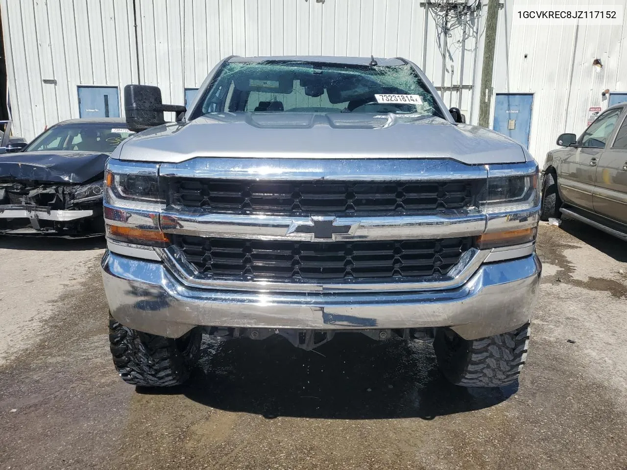 2018 Chevrolet Silverado K1500 Lt VIN: 1GCVKREC8JZ117152 Lot: 73231814