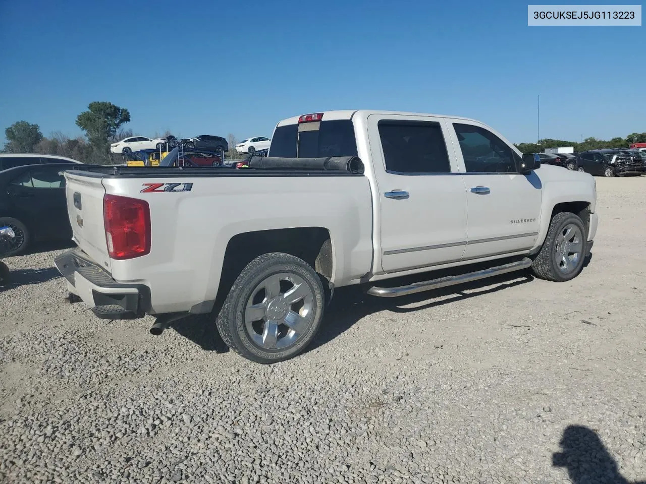 2018 Chevrolet Silverado K1500 Ltz VIN: 3GCUKSEJ5JG113223 Lot: 73251654