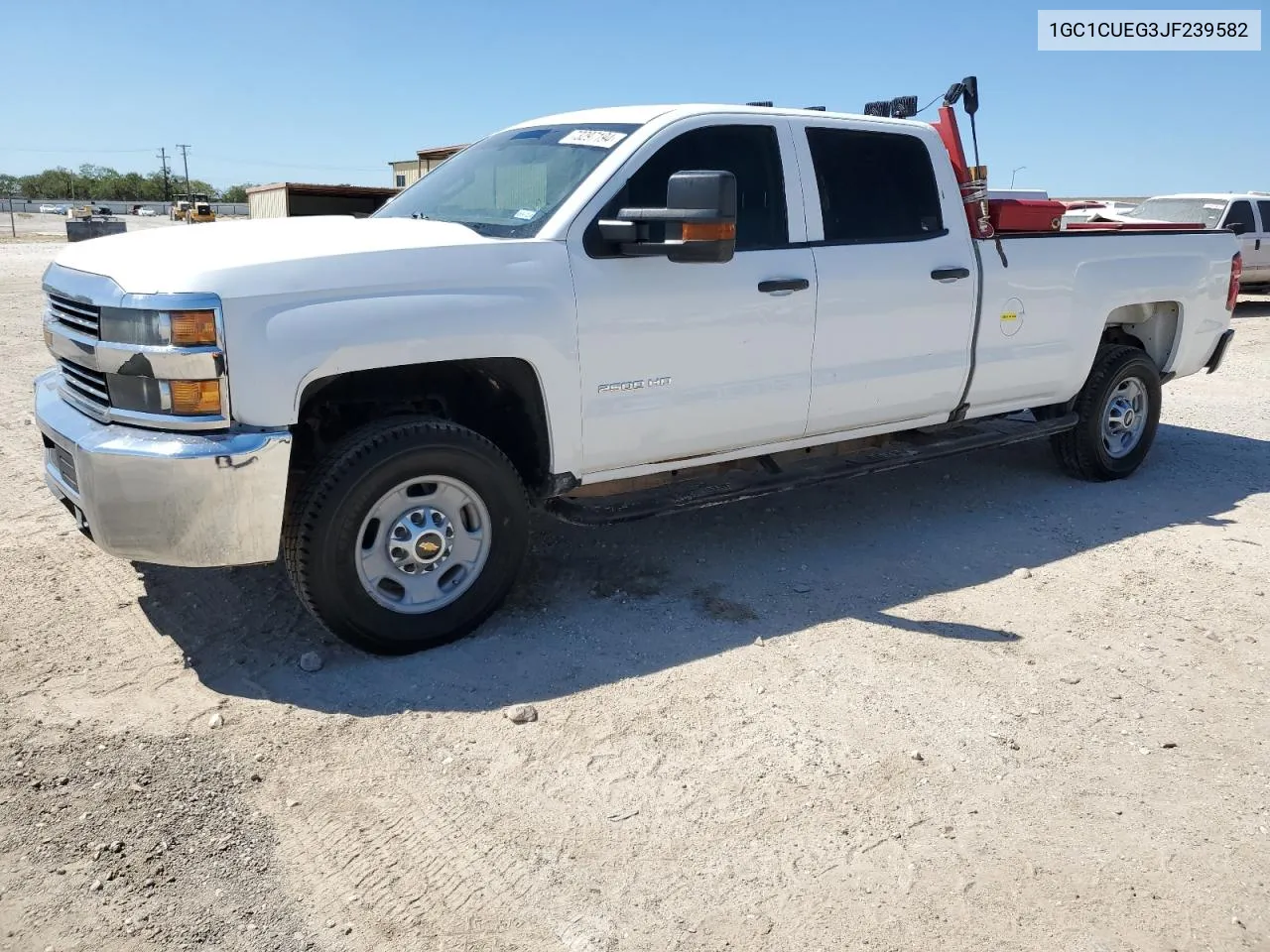 2018 Chevrolet Silverado C2500 Heavy Duty VIN: 1GC1CUEG3JF239582 Lot: 73297194