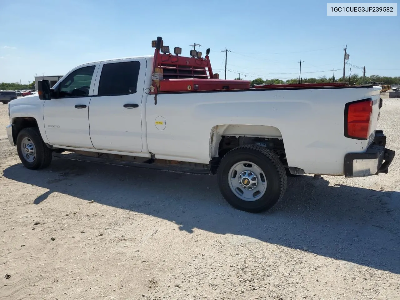 2018 Chevrolet Silverado C2500 Heavy Duty VIN: 1GC1CUEG3JF239582 Lot: 73297194