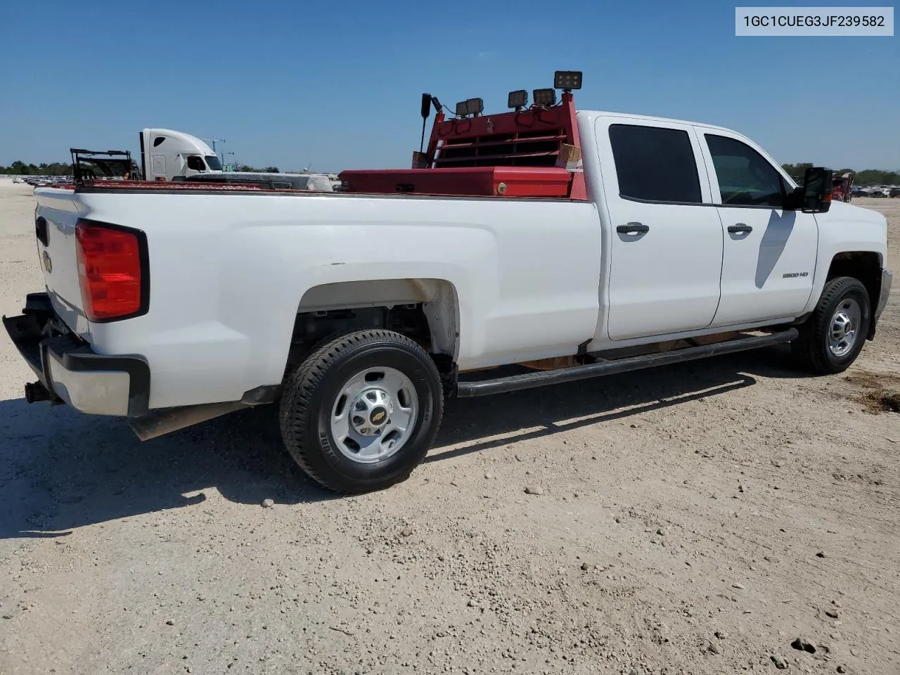 2018 Chevrolet Silverado C2500 Heavy Duty VIN: 1GC1CUEG3JF239582 Lot: 73297194