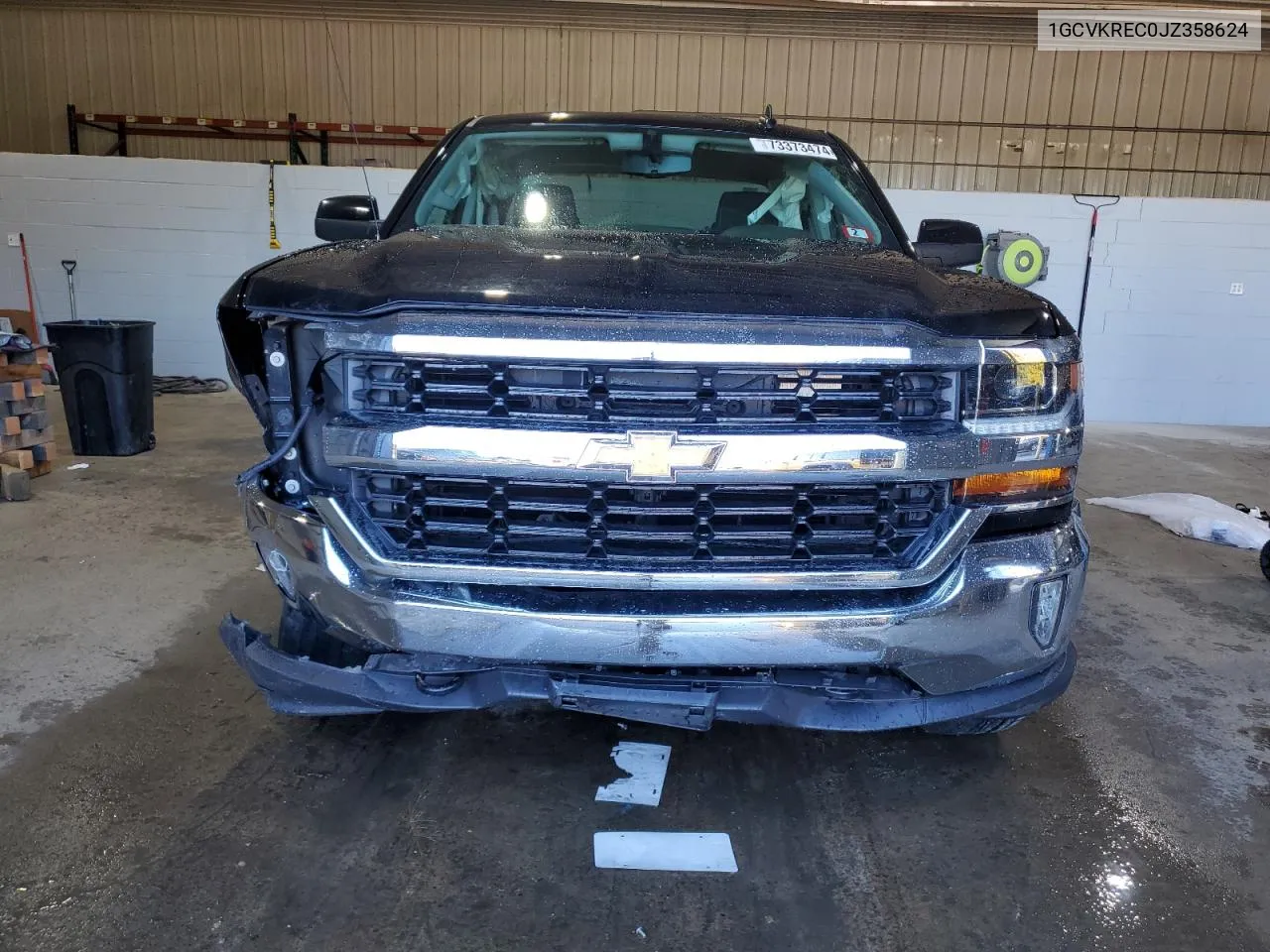 2018 Chevrolet Silverado K1500 Lt VIN: 1GCVKREC0JZ358624 Lot: 73373474