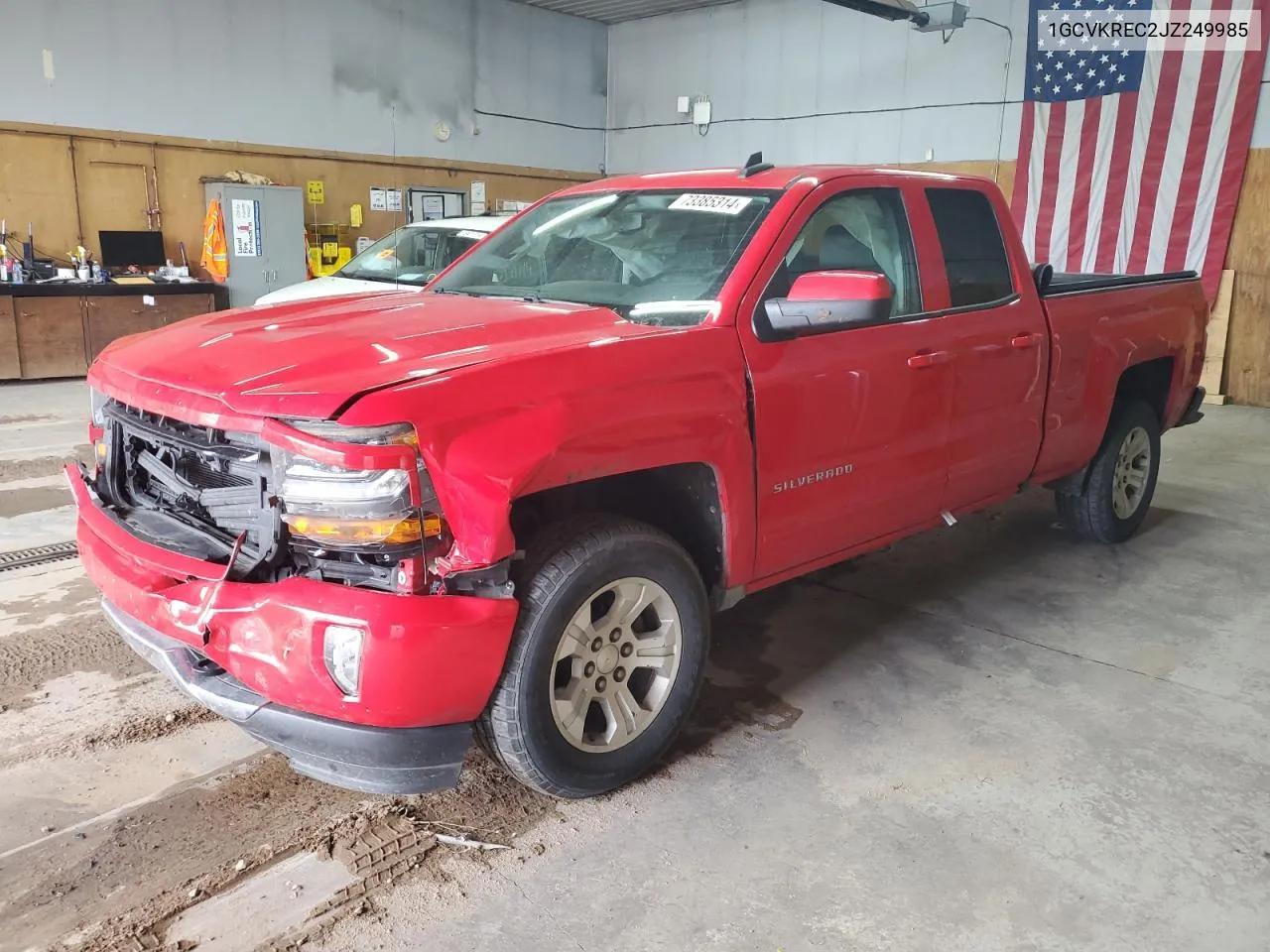 2018 Chevrolet Silverado K1500 Lt VIN: 1GCVKREC2JZ249985 Lot: 73385314