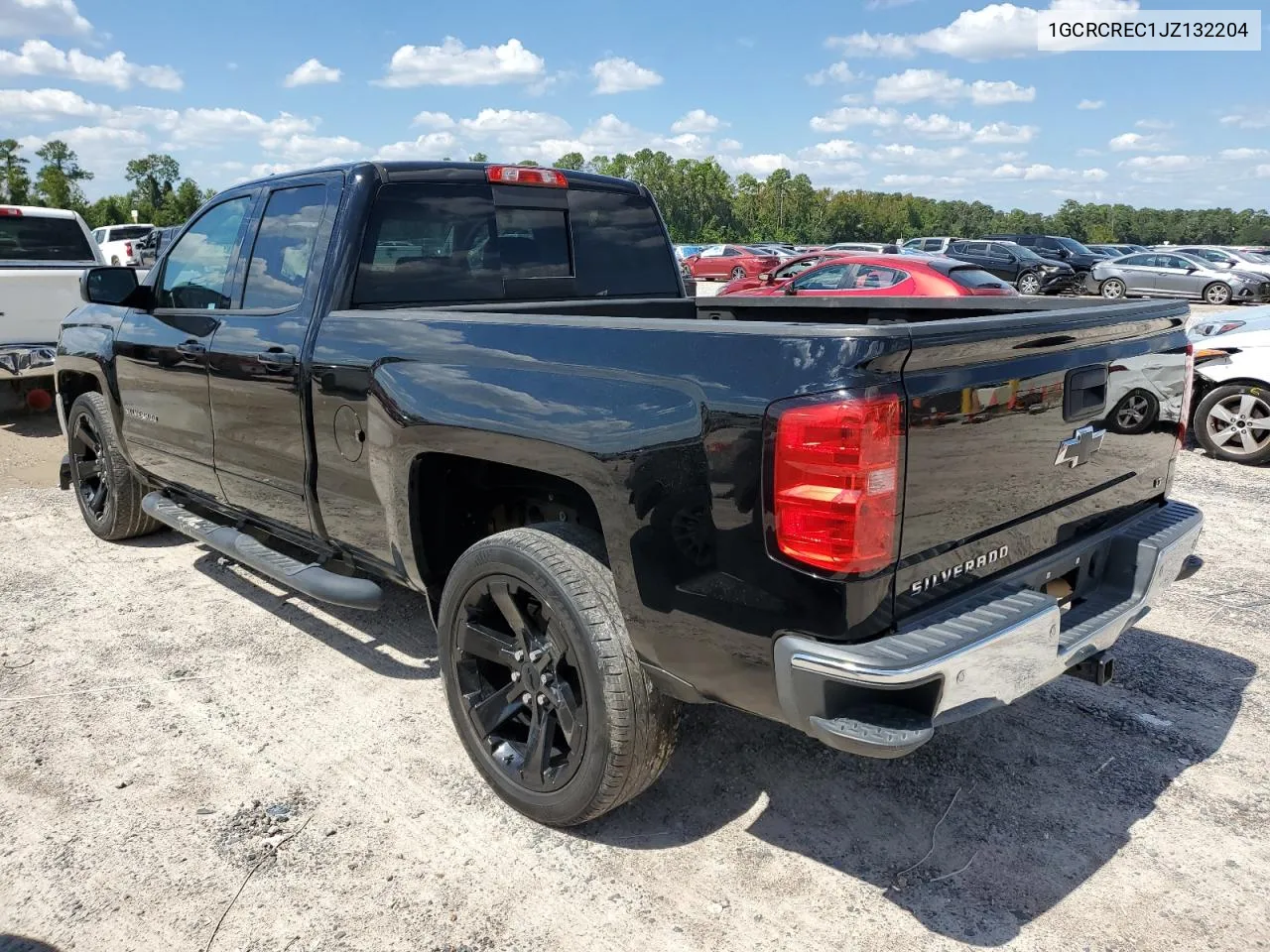 1GCRCREC1JZ132204 2018 Chevrolet Silverado C1500 Lt