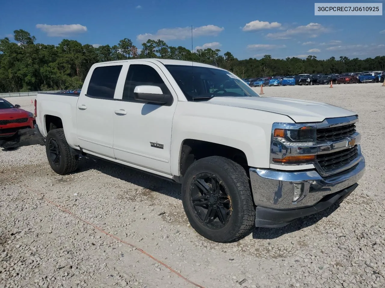 2018 Chevrolet Silverado C1500 Lt VIN: 3GCPCREC7JG610925 Lot: 73690164