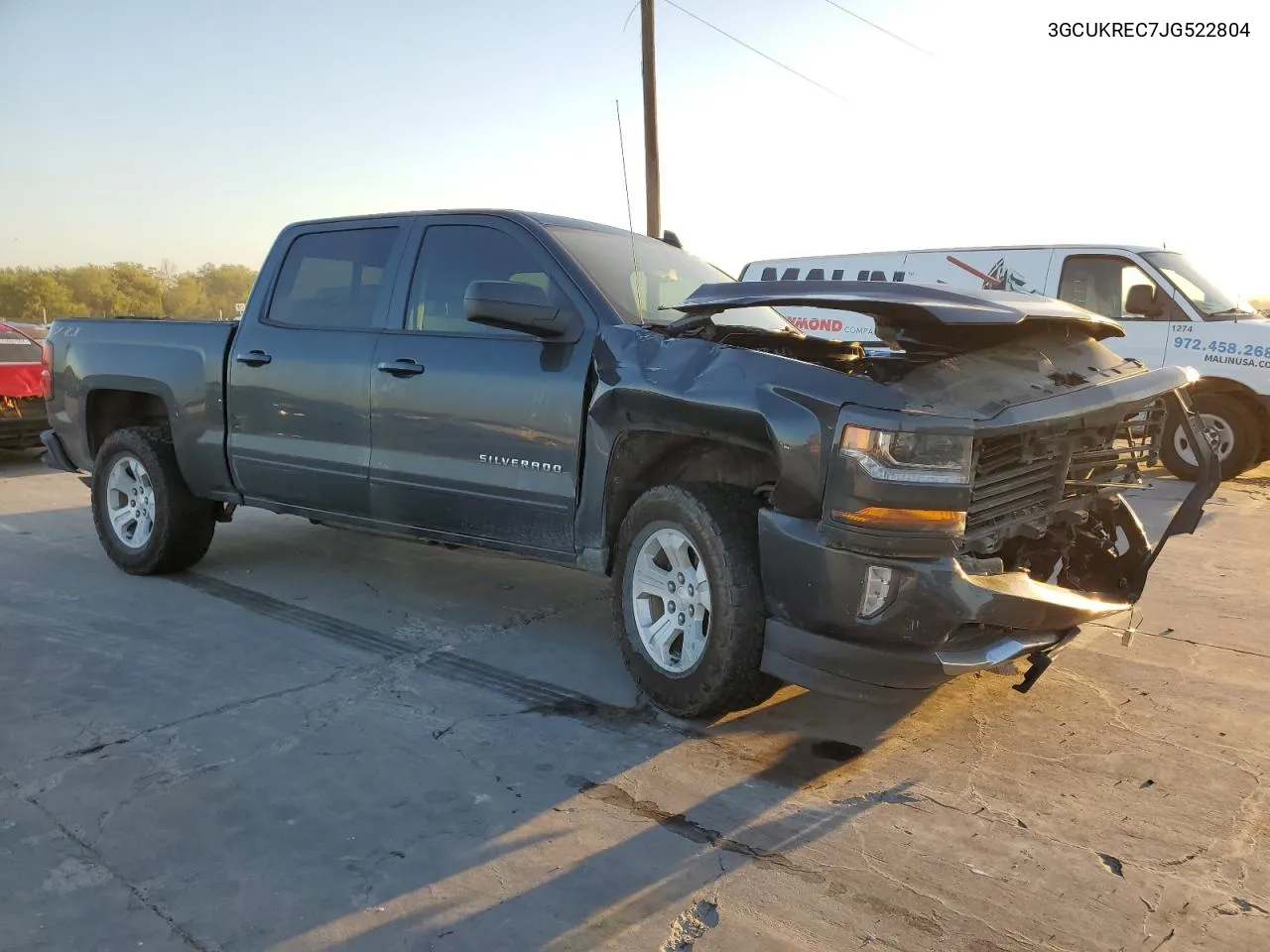 2018 Chevrolet Silverado K1500 Lt VIN: 3GCUKREC7JG522804 Lot: 73768114