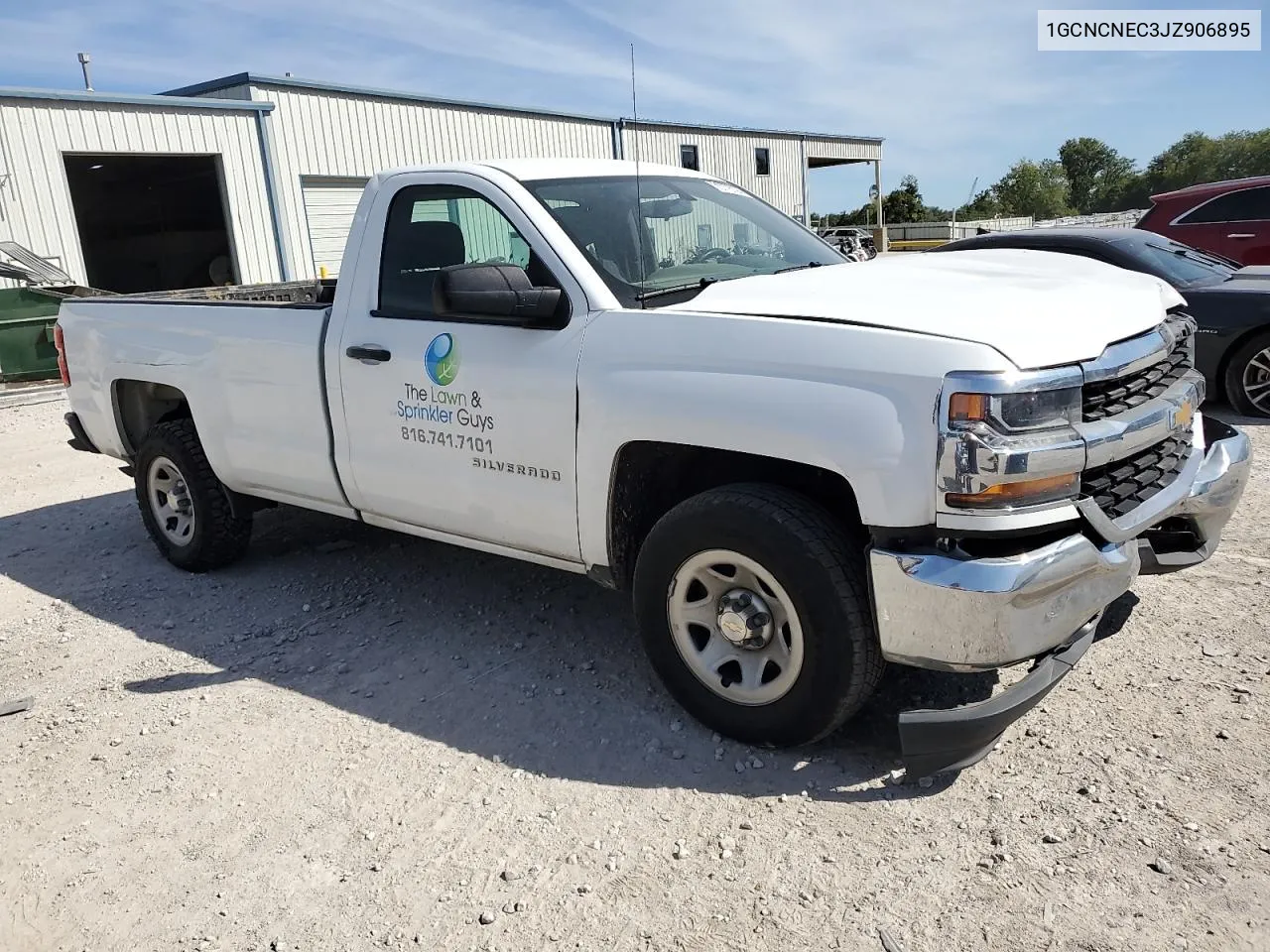 2018 Chevrolet Silverado C1500 VIN: 1GCNCNEC3JZ906895 Lot: 73778794