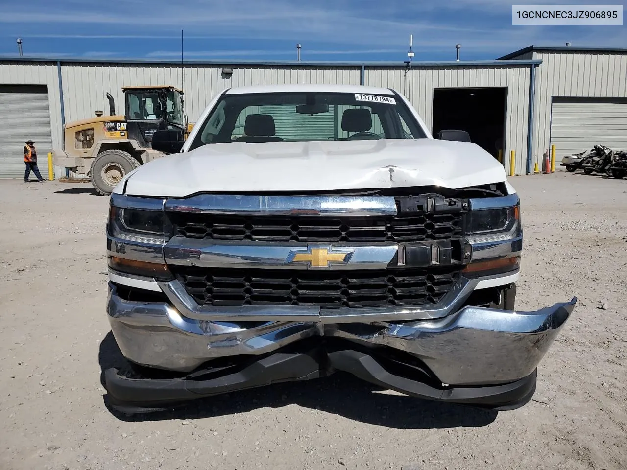 2018 Chevrolet Silverado C1500 VIN: 1GCNCNEC3JZ906895 Lot: 73778794