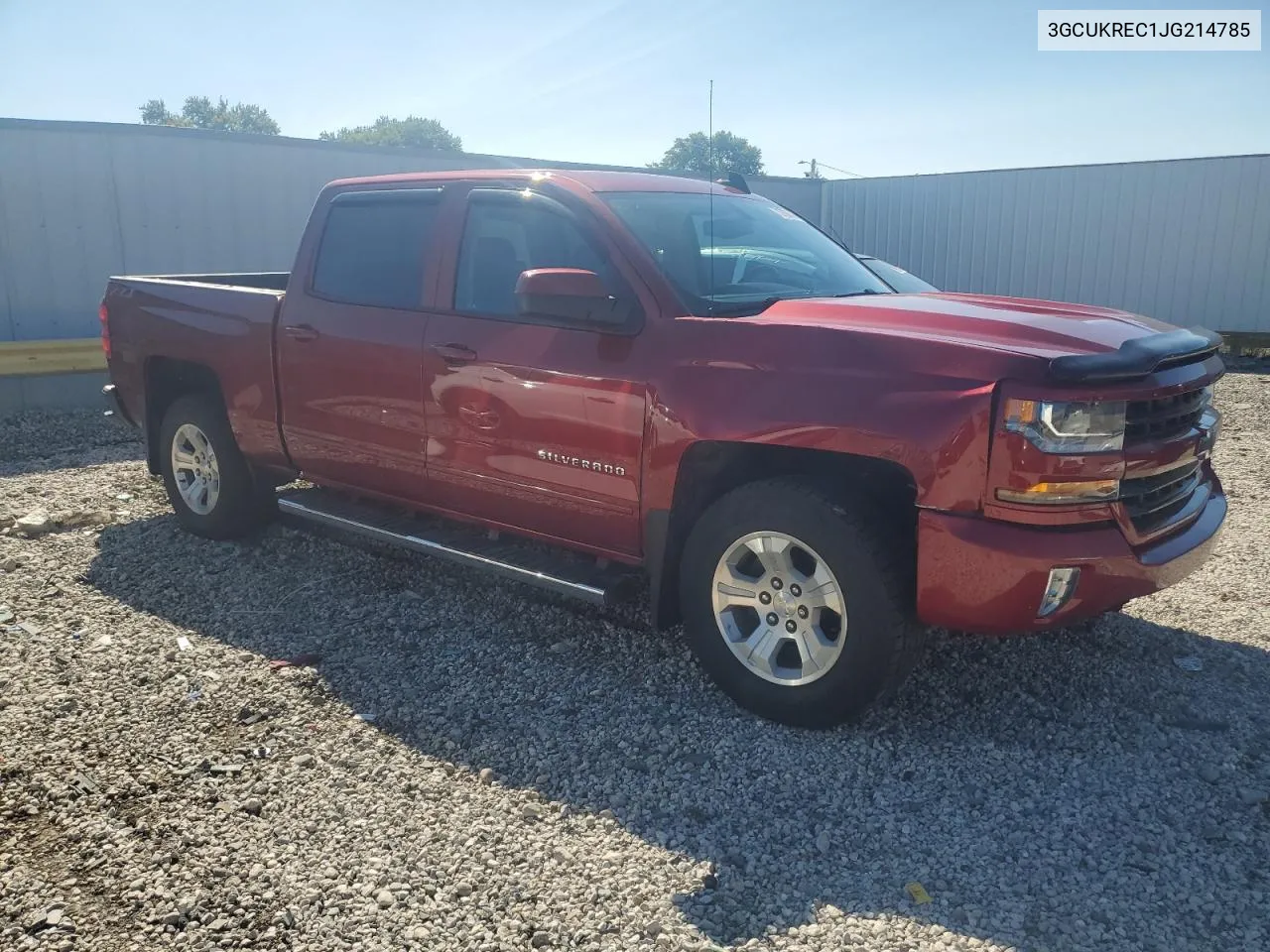 2018 Chevrolet Silverado K1500 Lt VIN: 3GCUKREC1JG214785 Lot: 73788744