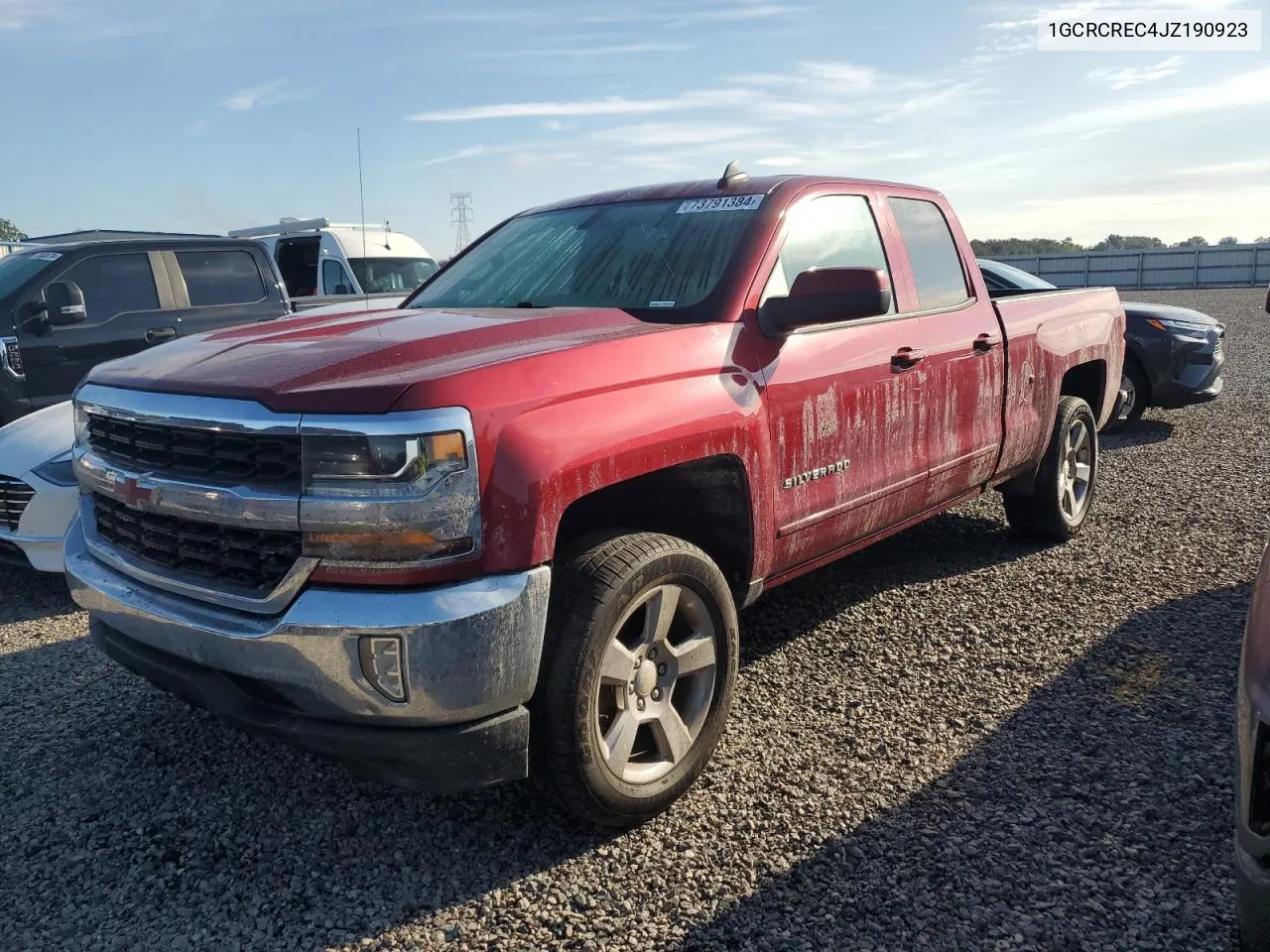 2018 Chevrolet Silverado C1500 Lt VIN: 1GCRCREC4JZ190923 Lot: 73791384