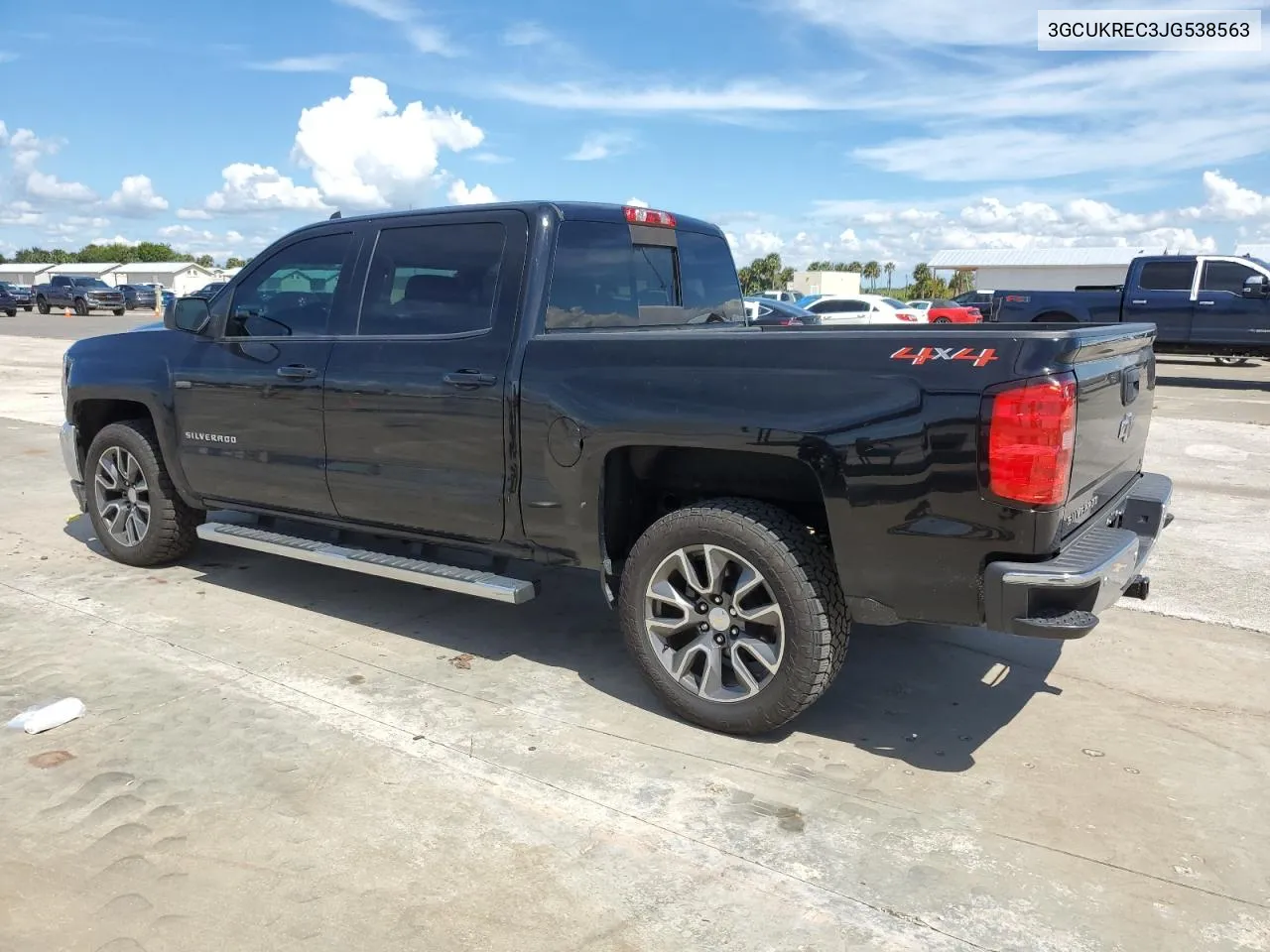 2018 Chevrolet Silverado K1500 Lt VIN: 3GCUKREC3JG538563 Lot: 73865644