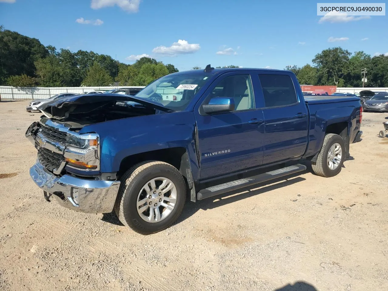 2018 Chevrolet Silverado C1500 Lt VIN: 3GCPCREC9JG490030 Lot: 73993254