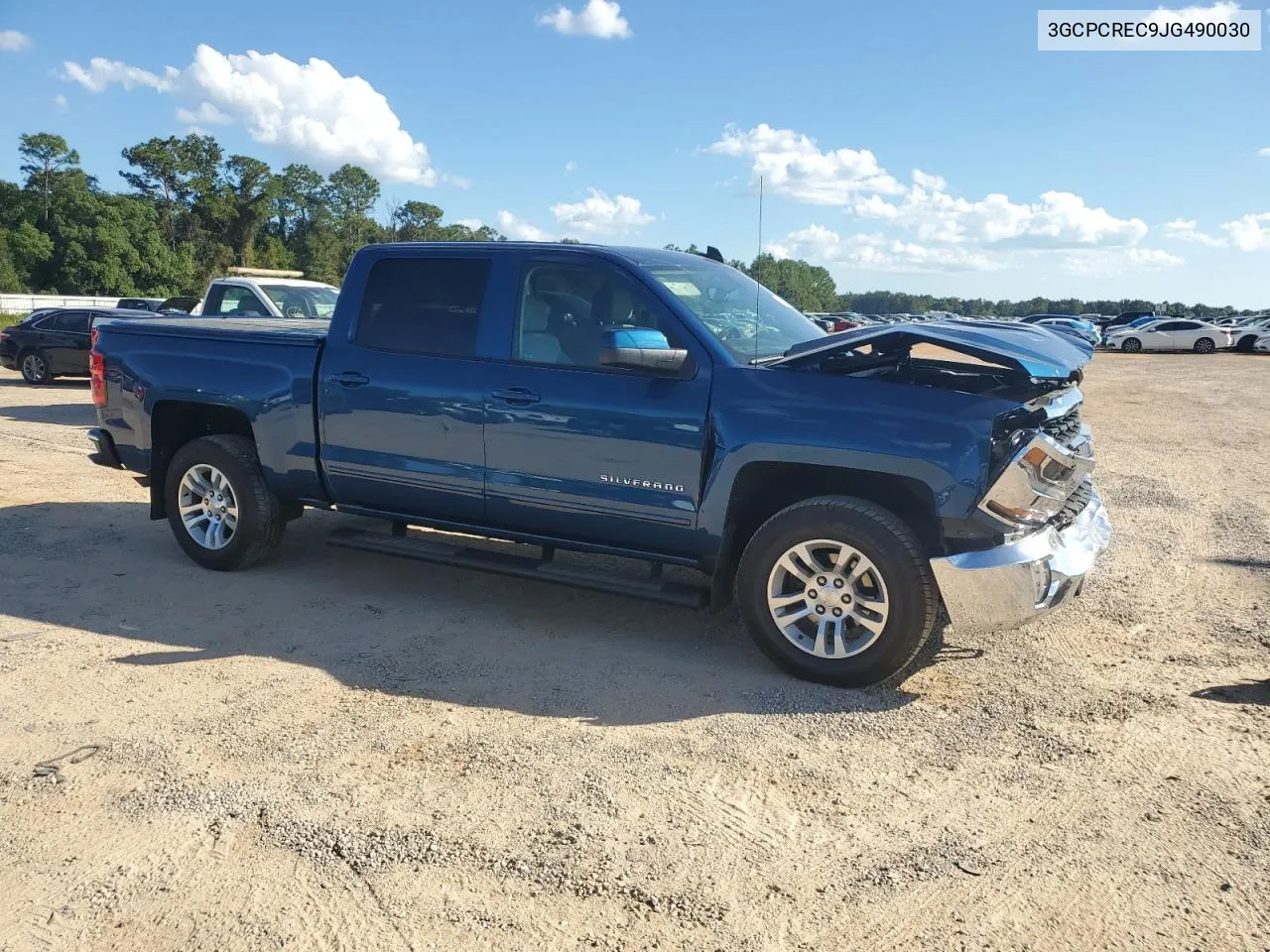 2018 Chevrolet Silverado C1500 Lt VIN: 3GCPCREC9JG490030 Lot: 73993254