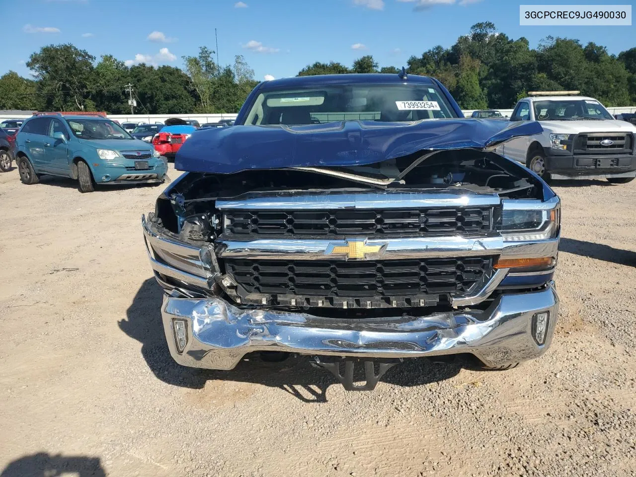 2018 Chevrolet Silverado C1500 Lt VIN: 3GCPCREC9JG490030 Lot: 73993254