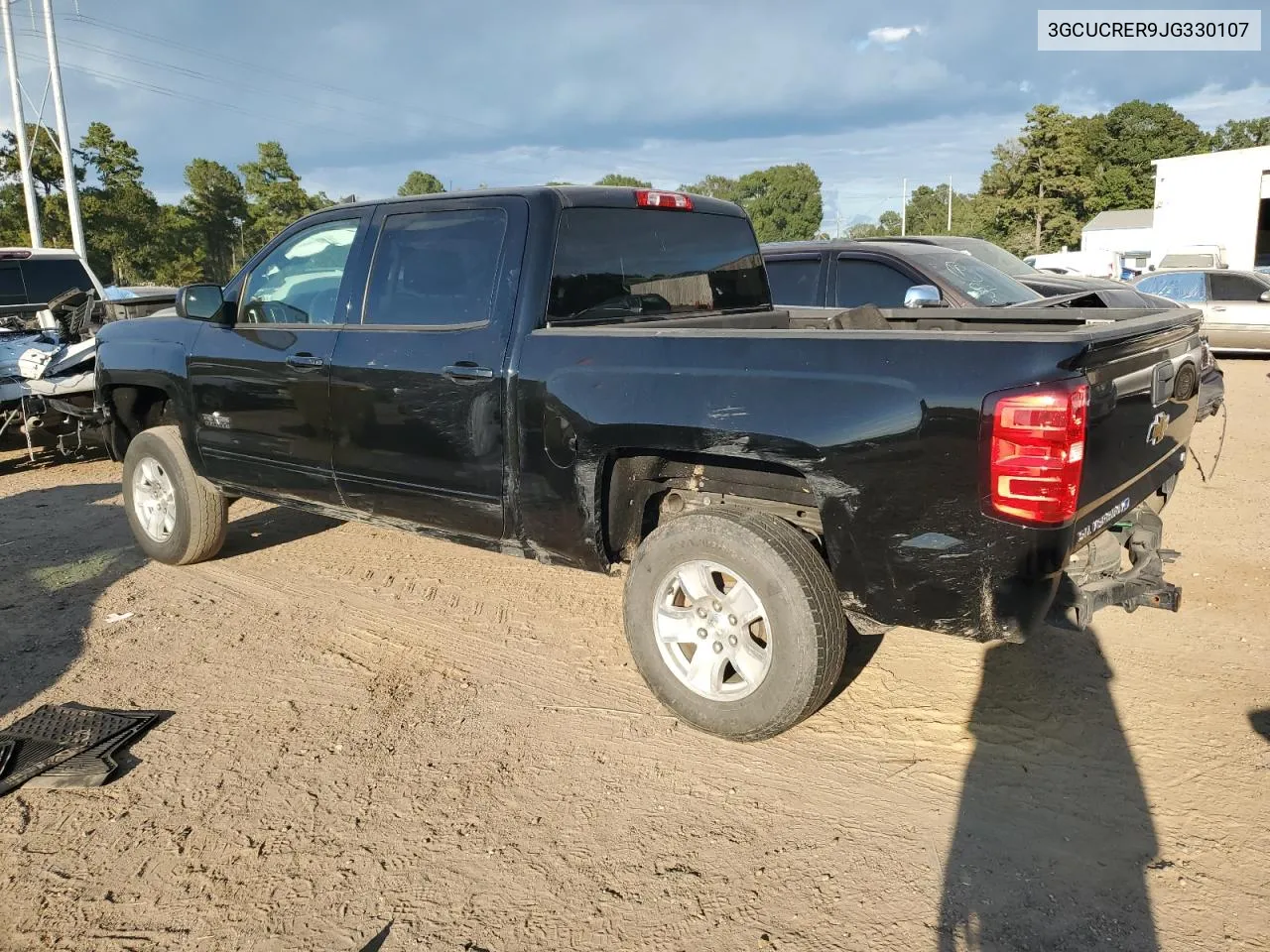 2018 Chevrolet Silverado C1500 Lt VIN: 3GCUCRER9JG330107 Lot: 73997324