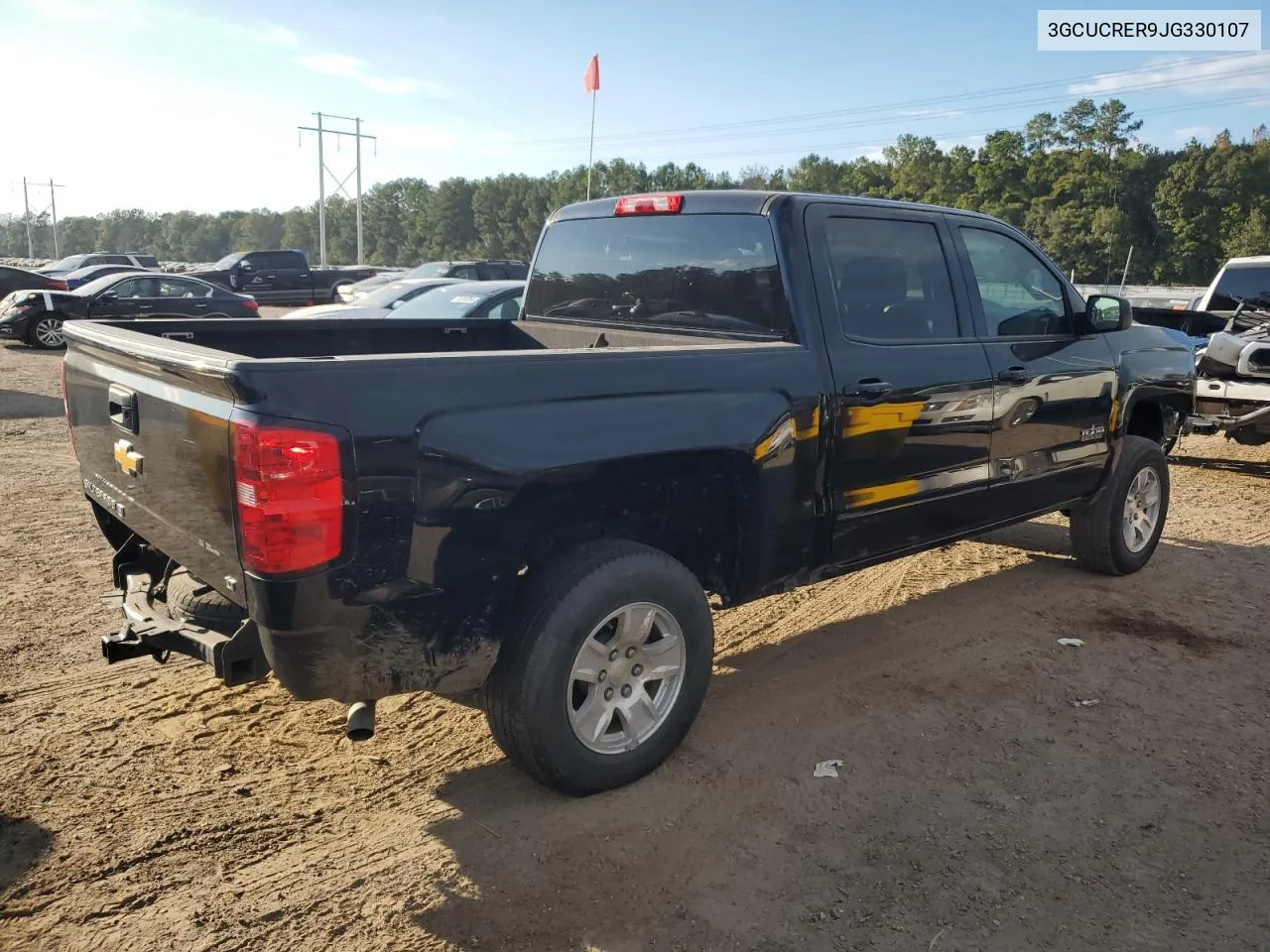 2018 Chevrolet Silverado C1500 Lt VIN: 3GCUCRER9JG330107 Lot: 73997324