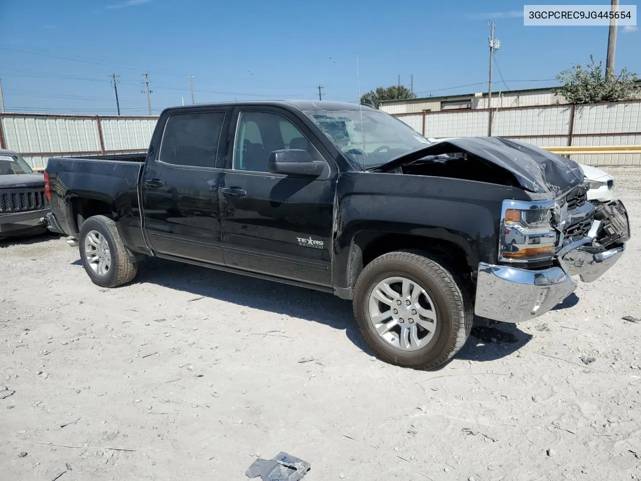 2018 Chevrolet Silverado C1500 Lt VIN: 3GCPCREC9JG445654 Lot: 74126194