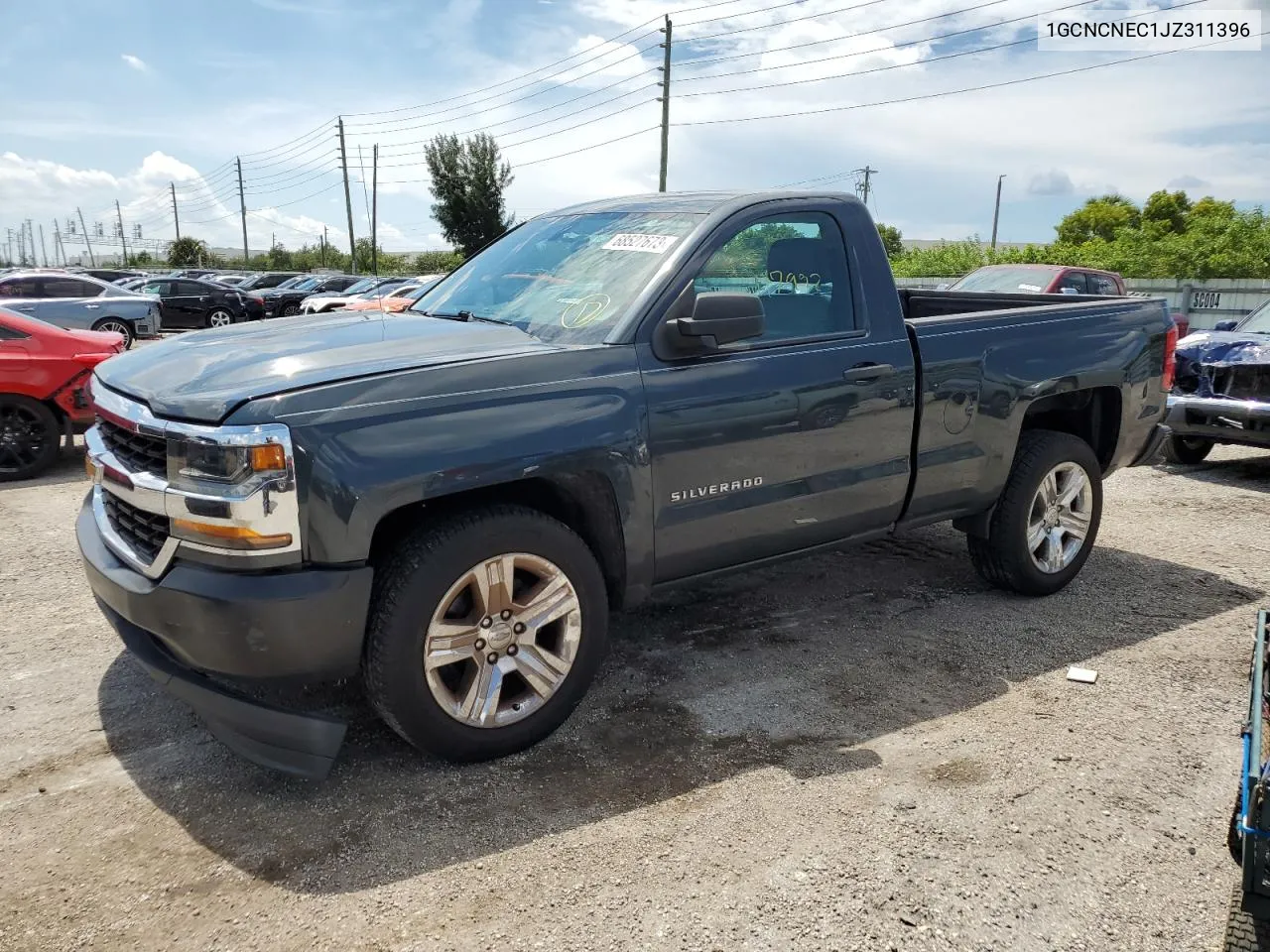 2018 Chevrolet Silverado C1500 VIN: 1GCNCNEC1JZ311396 Lot: 74228444