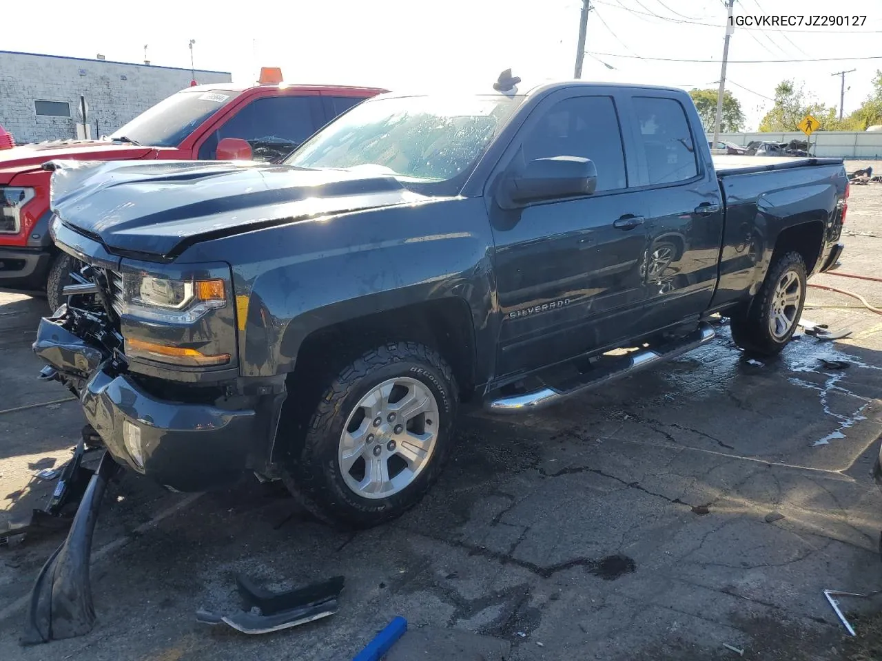 2018 Chevrolet Silverado K1500 Lt VIN: 1GCVKREC7JZ290127 Lot: 74312904