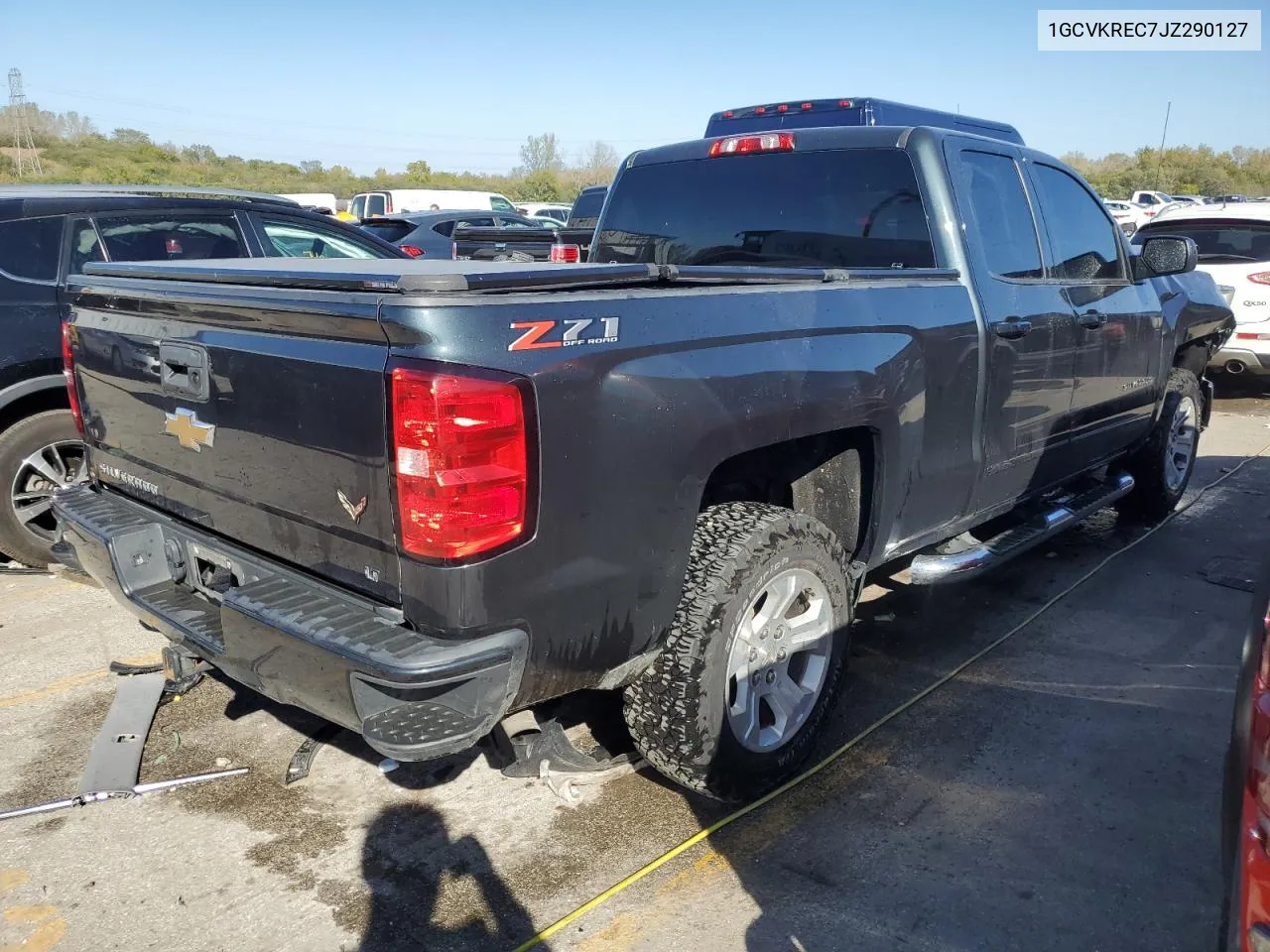 2018 Chevrolet Silverado K1500 Lt VIN: 1GCVKREC7JZ290127 Lot: 74312904