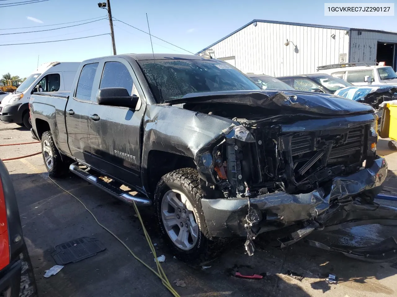 2018 Chevrolet Silverado K1500 Lt VIN: 1GCVKREC7JZ290127 Lot: 74312904