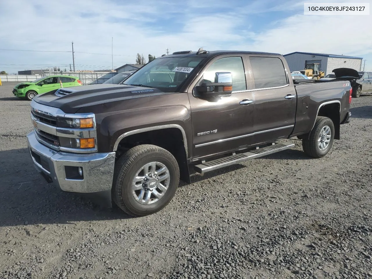 2018 Chevrolet Silverado K3500 Ltz VIN: 1GC4K0EY8JF243127 Lot: 74387034