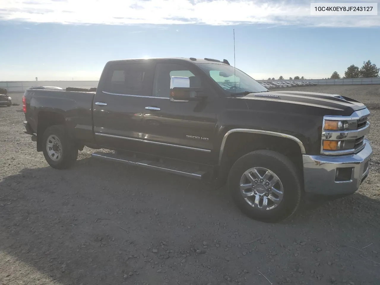 2018 Chevrolet Silverado K3500 Ltz VIN: 1GC4K0EY8JF243127 Lot: 74387034