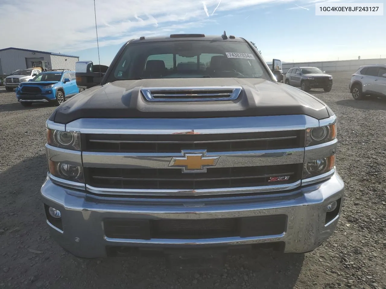 2018 Chevrolet Silverado K3500 Ltz VIN: 1GC4K0EY8JF243127 Lot: 74387034