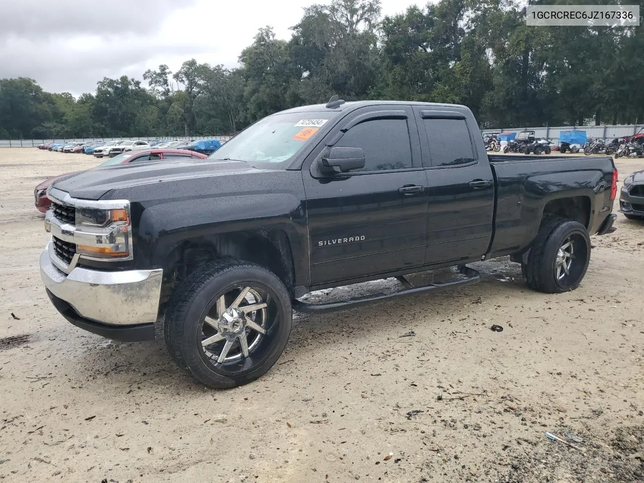 2018 Chevrolet Silverado C1500 Lt VIN: 1GCRCREC6JZ167336 Lot: 74735454