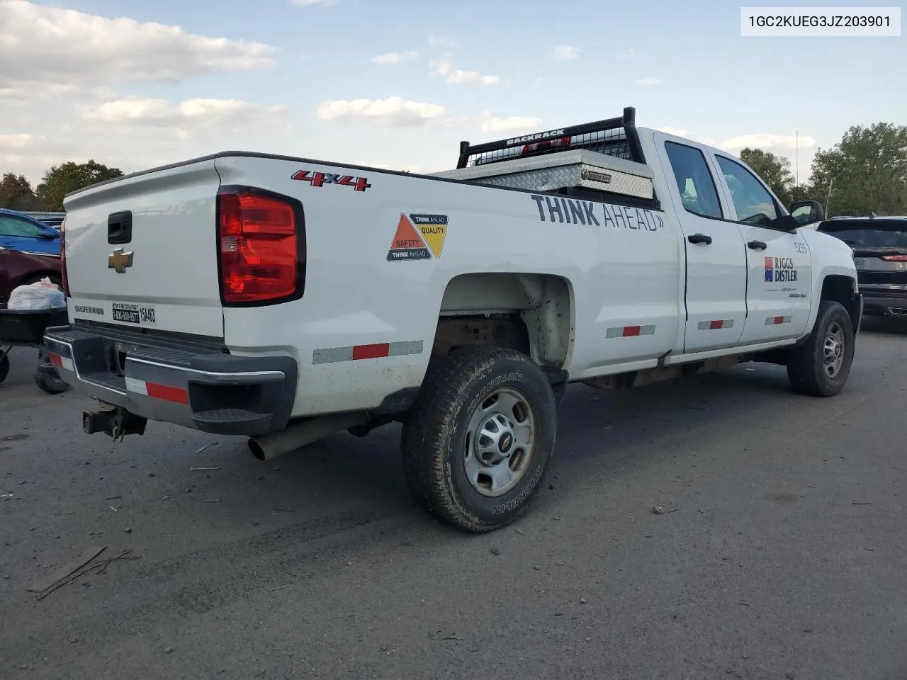 2018 Chevrolet Silverado K2500 Heavy Duty VIN: 1GC2KUEG3JZ203901 Lot: 74768744