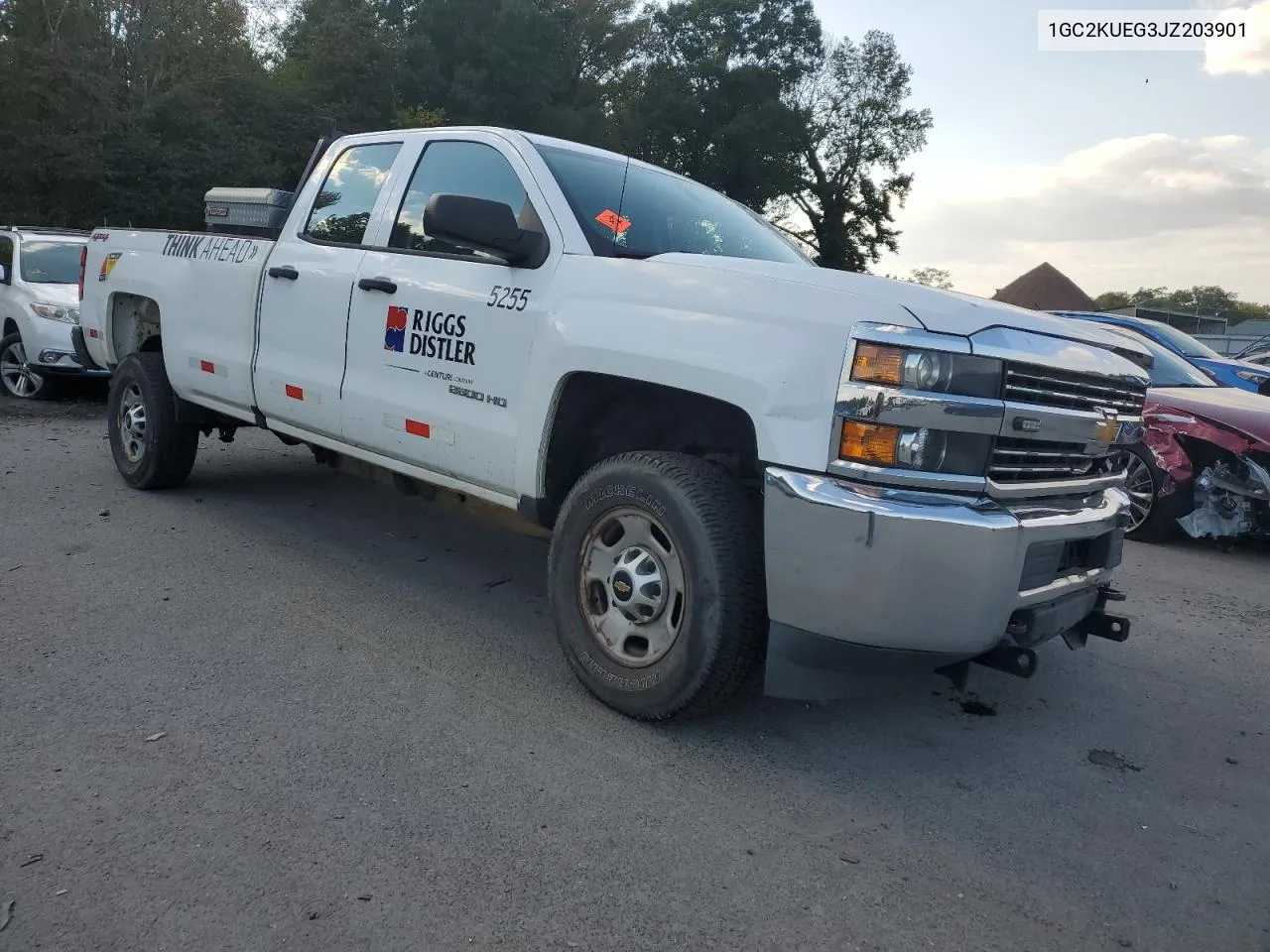 2018 Chevrolet Silverado K2500 Heavy Duty VIN: 1GC2KUEG3JZ203901 Lot: 74768744