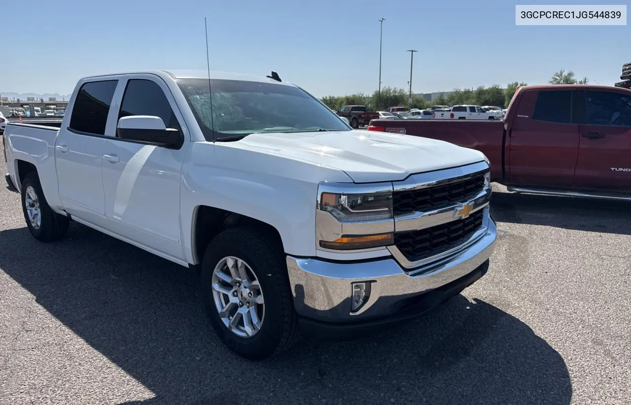 2018 Chevrolet Silverado C1500 Lt VIN: 3GCPCREC1JG544839 Lot: 74810014