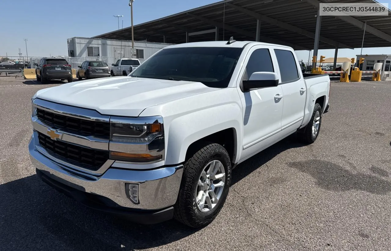 2018 Chevrolet Silverado C1500 Lt VIN: 3GCPCREC1JG544839 Lot: 74810014