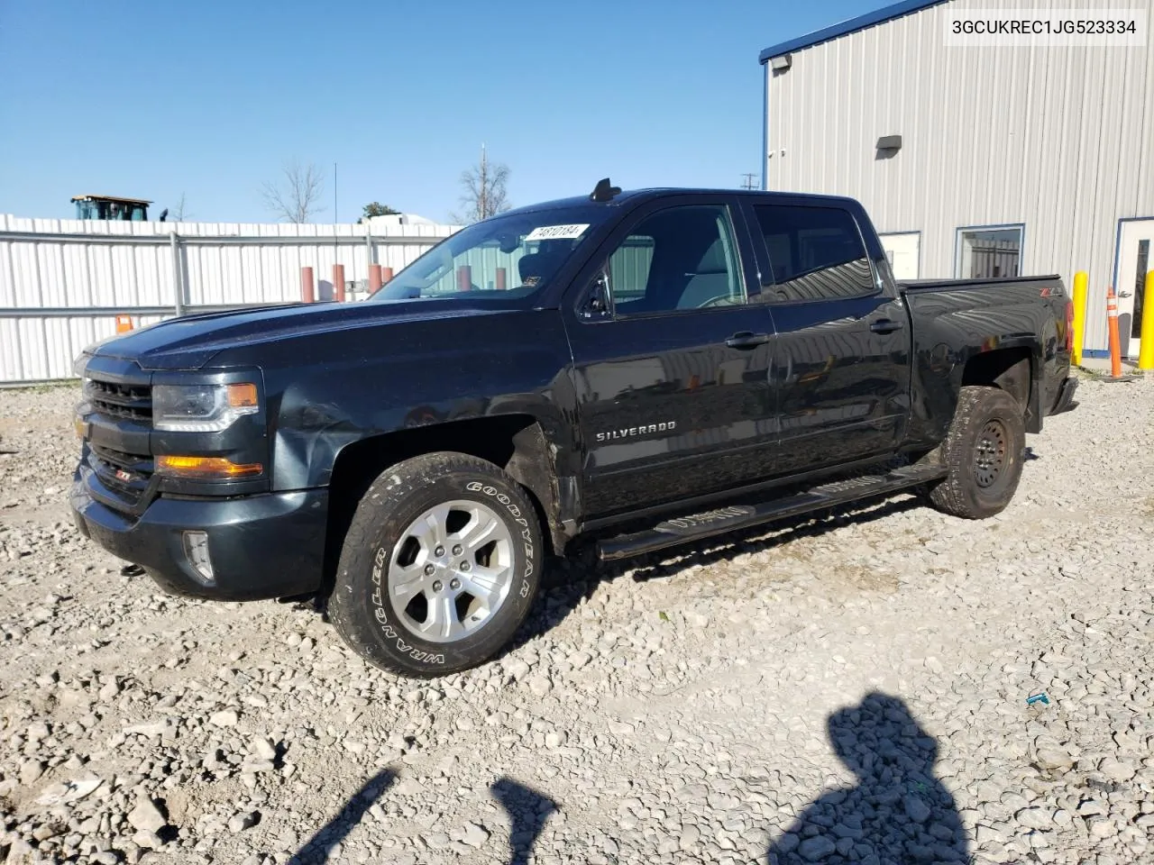 2018 Chevrolet Silverado K1500 Lt VIN: 3GCUKREC1JG523334 Lot: 74810184