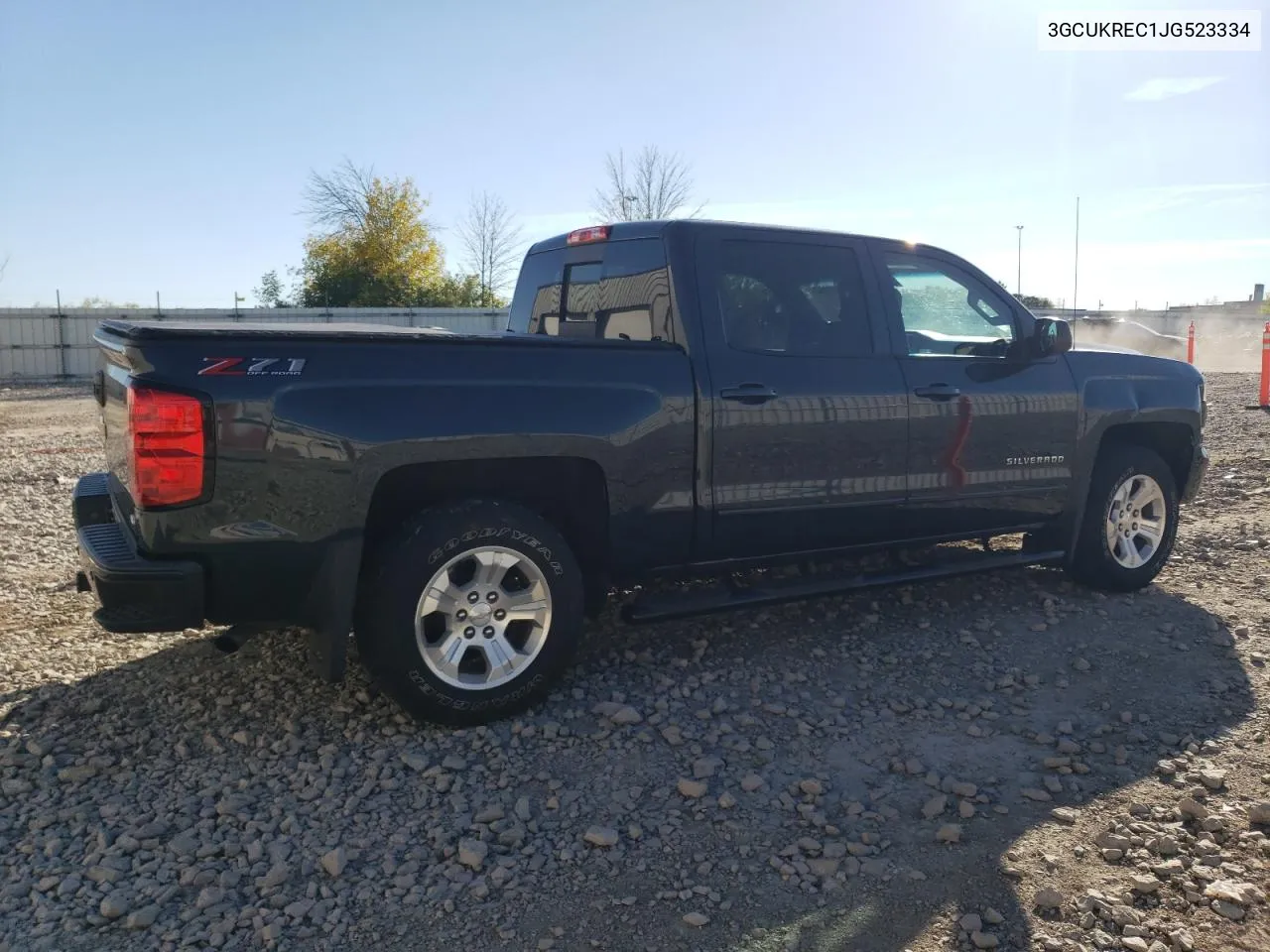 2018 Chevrolet Silverado K1500 Lt VIN: 3GCUKREC1JG523334 Lot: 74810184