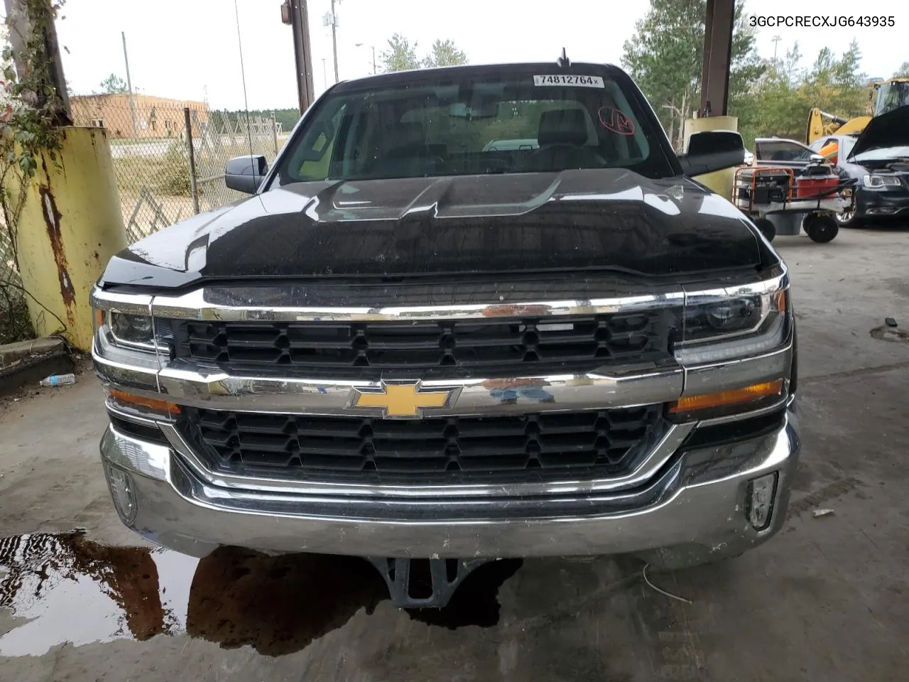 2018 Chevrolet Silverado C1500 Lt VIN: 3GCPCRECXJG643935 Lot: 74812764