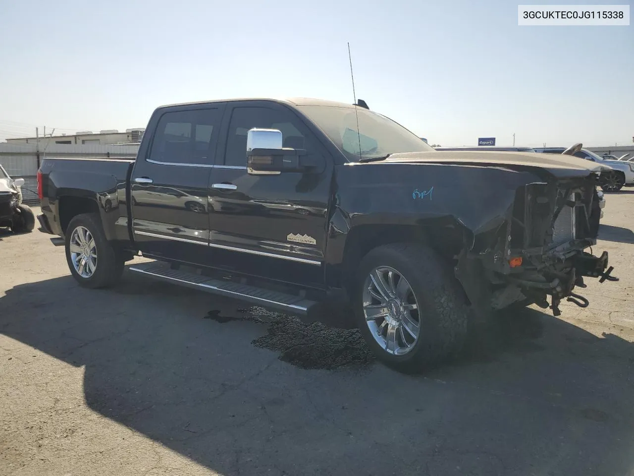 2018 Chevrolet Silverado K1500 High Country VIN: 3GCUKTEC0JG115338 Lot: 74987054