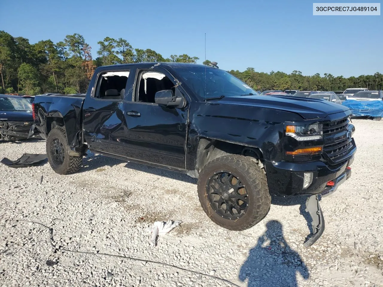 2018 Chevrolet Silverado C1500 Lt VIN: 3GCPCREC7JG489104 Lot: 74991964